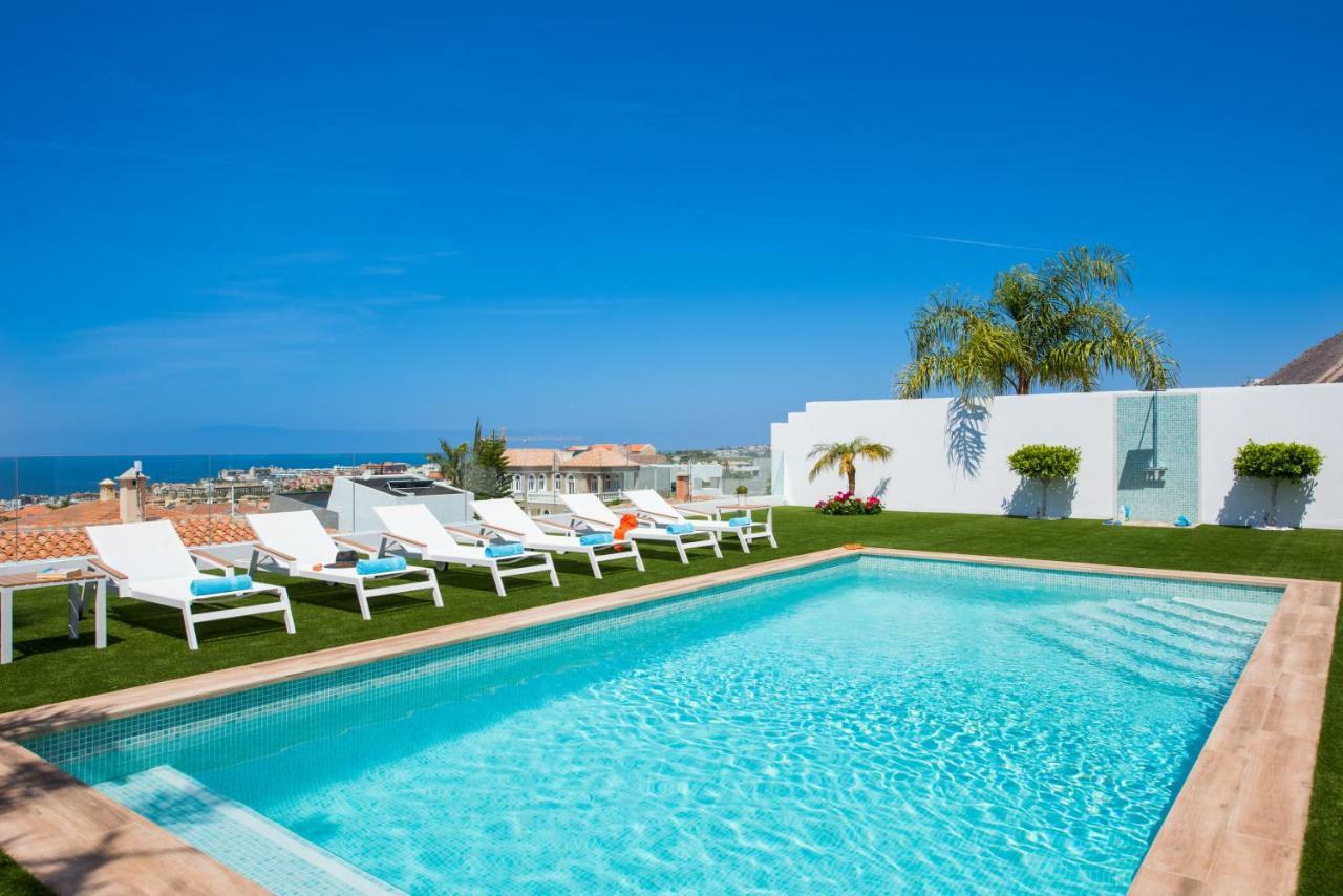 Villa Valentina Ocean View Heated Pool Costa Adeje Dış mekan fotoğraf