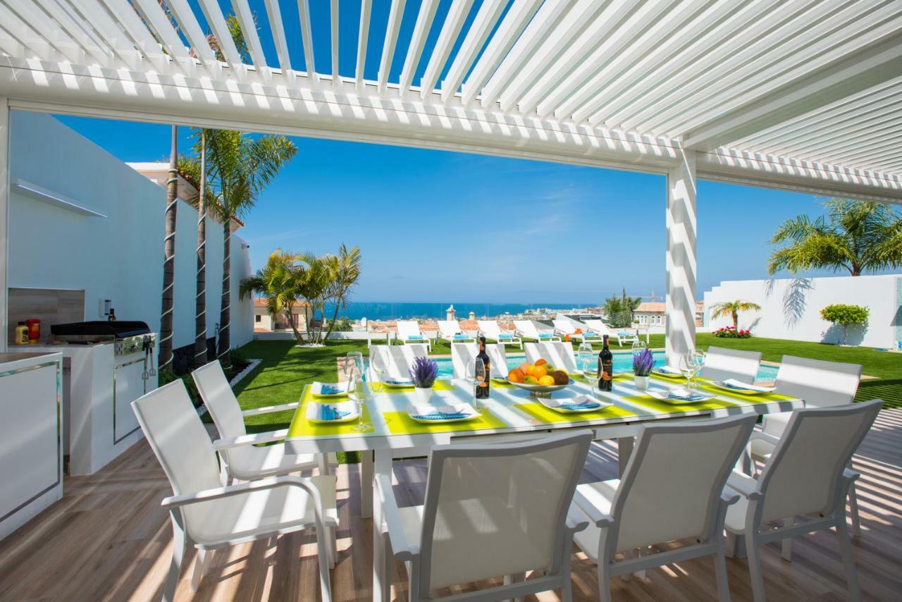 Villa Valentina Ocean View Heated Pool Costa Adeje Dış mekan fotoğraf