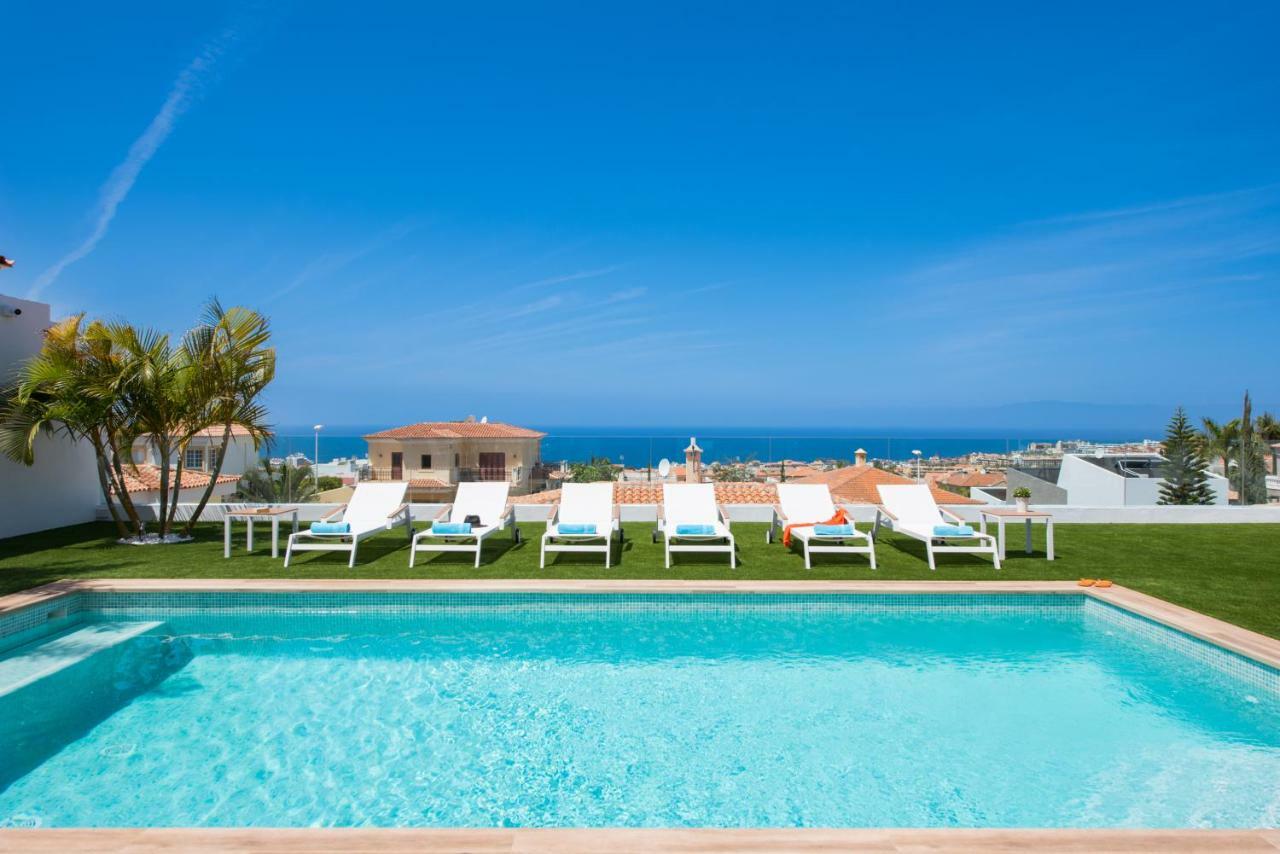 Villa Valentina Ocean View Heated Pool Costa Adeje Dış mekan fotoğraf