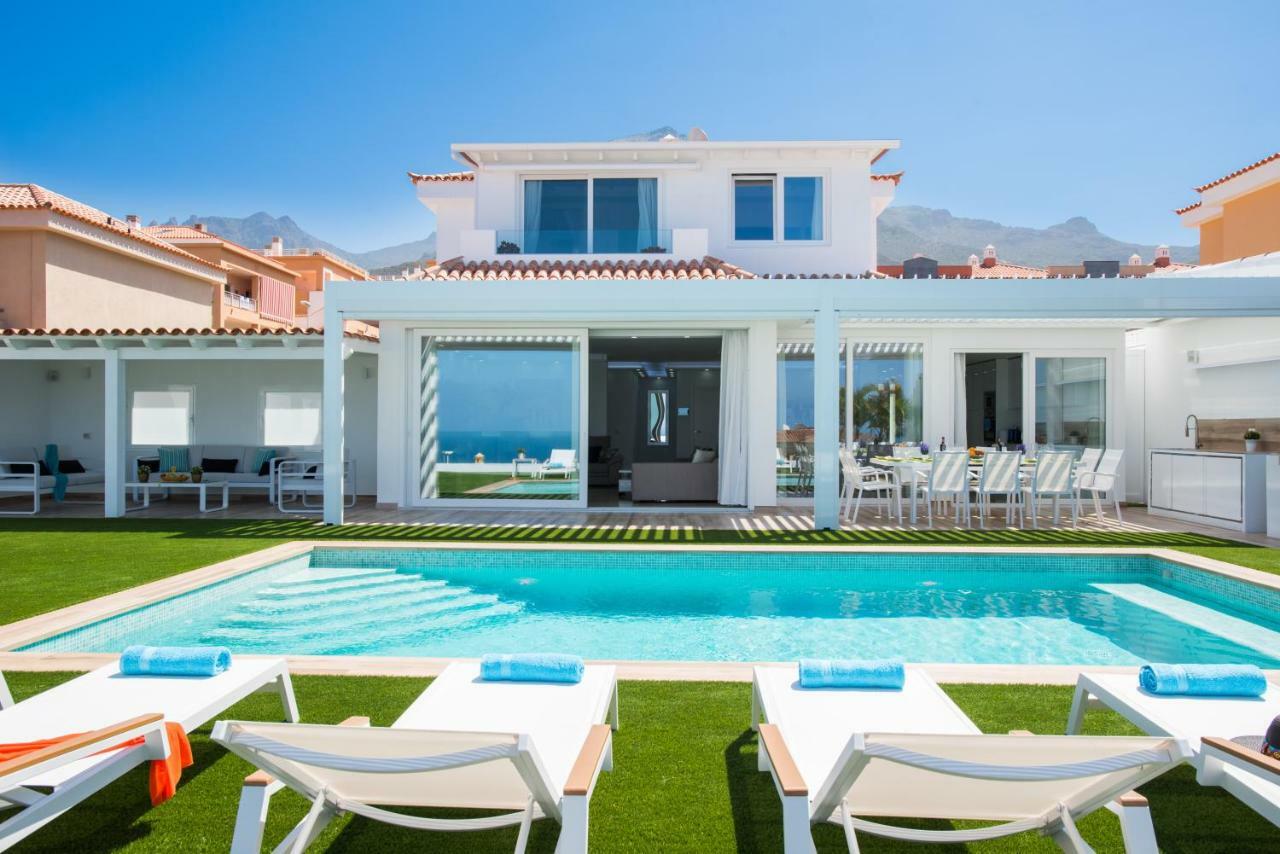 Villa Valentina Ocean View Heated Pool Costa Adeje Dış mekan fotoğraf